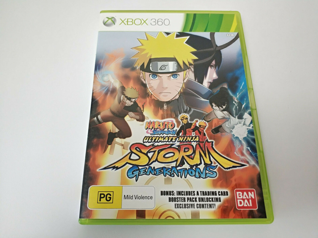 Mint Disc Xbox 360 Naruto Shippuden Ultimate Ninja Storm Generation – Inc  Manual - Starboard Games