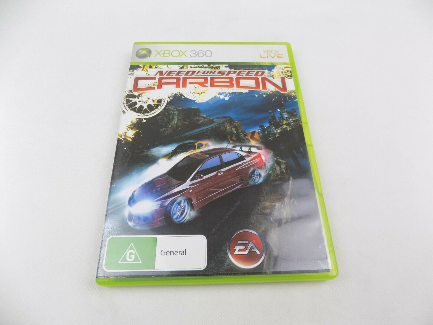 Mint Disc Xbox 360 Need for Speed Carbon - Inc Manual