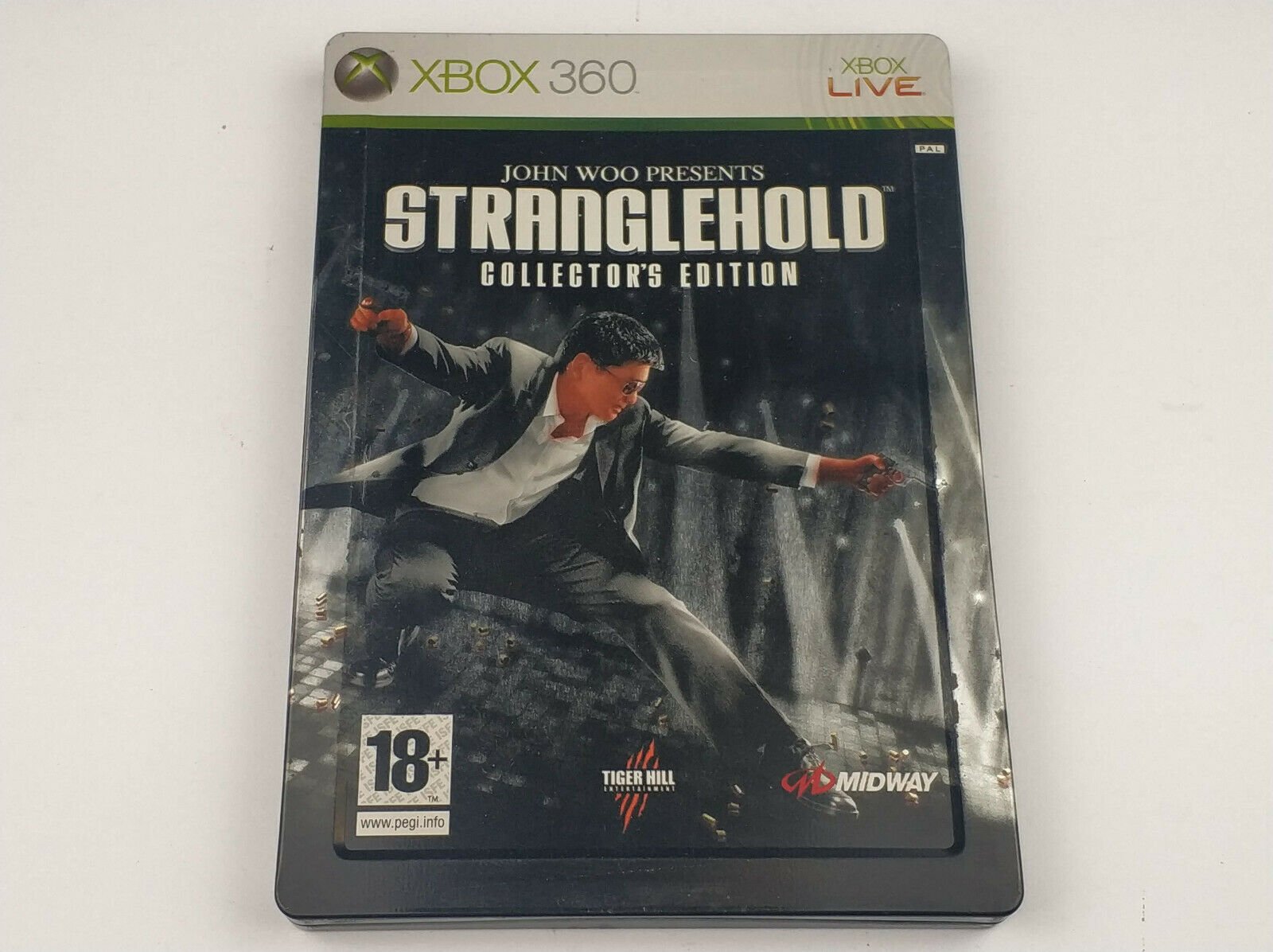 Mint Disc Xbox 360 Stranglehold Collectors Edition Steelbook - Inc Manual