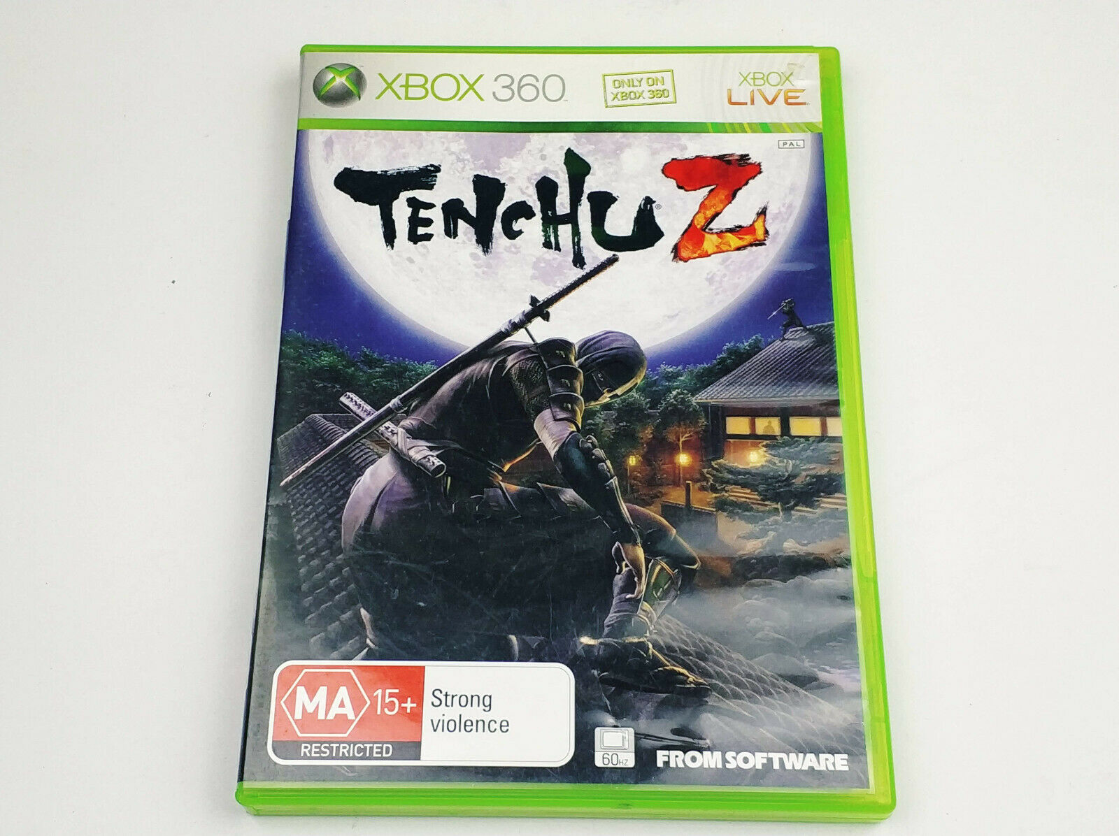 Mint Disc Xbox 360 Tenchu Z Inc Manual Starboard Games