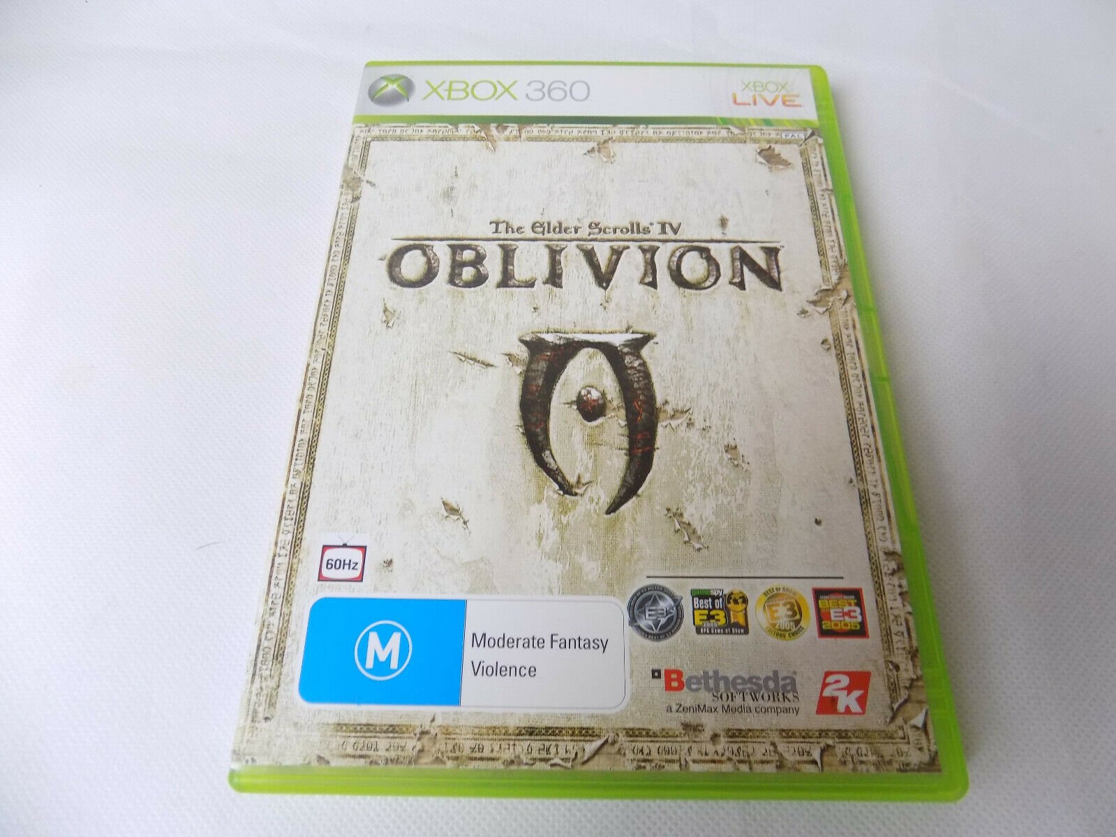 Mint Disc Xbox 360 The Elder Scrolls IV - Oblivion Woks on Xbox One - No Manual