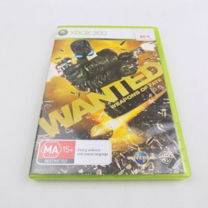 Mint Disc Xbox 360 Wanted Weapons Of Fate - Inc Manual