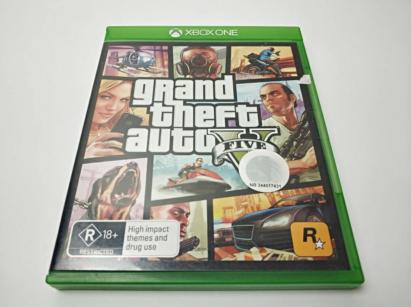 Mint Disc Xbox One Grand Theft Auto V 5 GTA 5 V Inc Map Free Postage ...