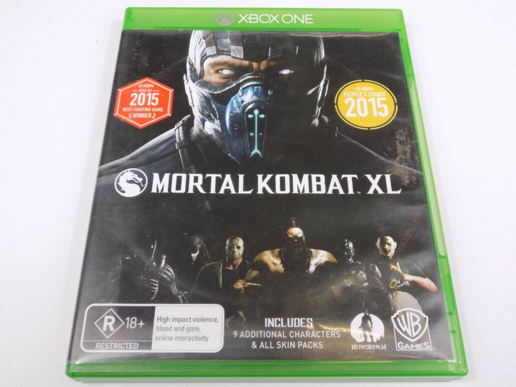 Mint Disc Xbox One Mortal Kombat XL