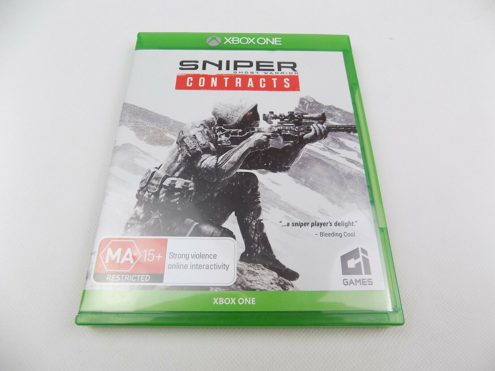 Mint Disc Xbox One Sniper Ghost Warrior Contracts