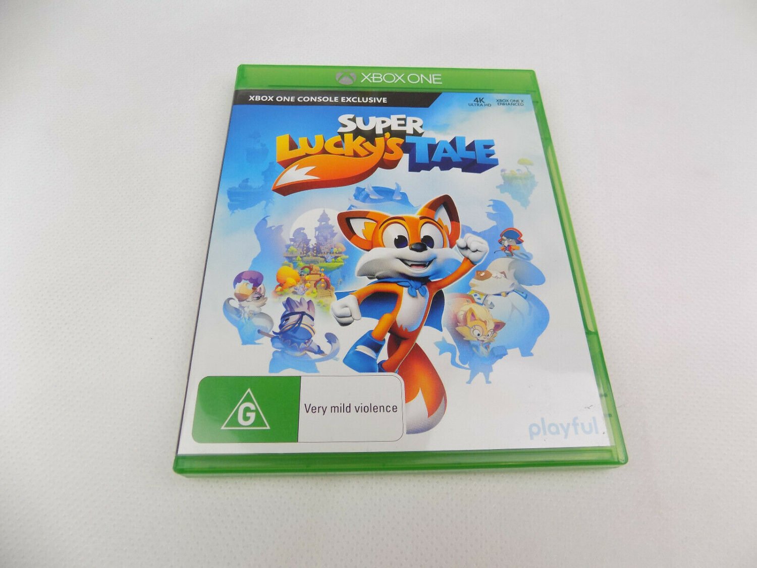 Mint Disc Xbox One Super Lucky's Tale Luckys