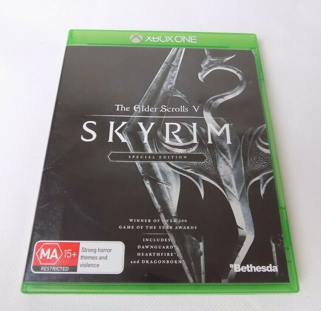 Mint Disc Xbox One The Elder Scrolls V Skyrim Special Edition ...