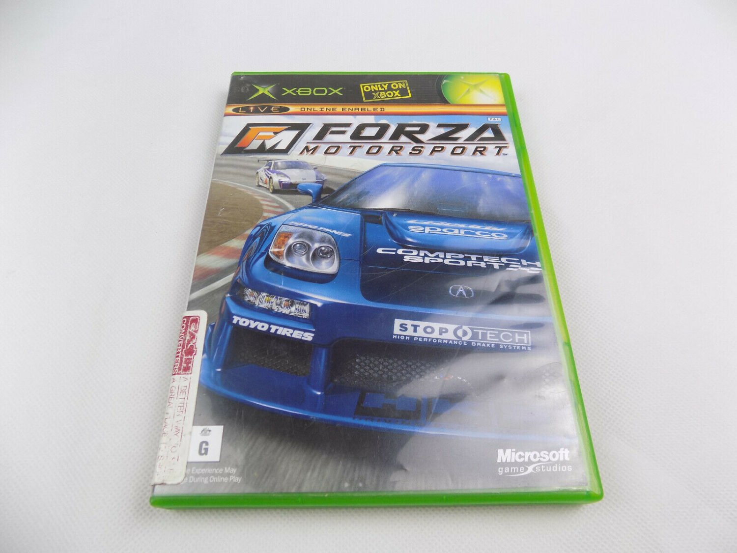 Mint Disc Xbox Original Forza Motorsport 1 First Game - No Manual
