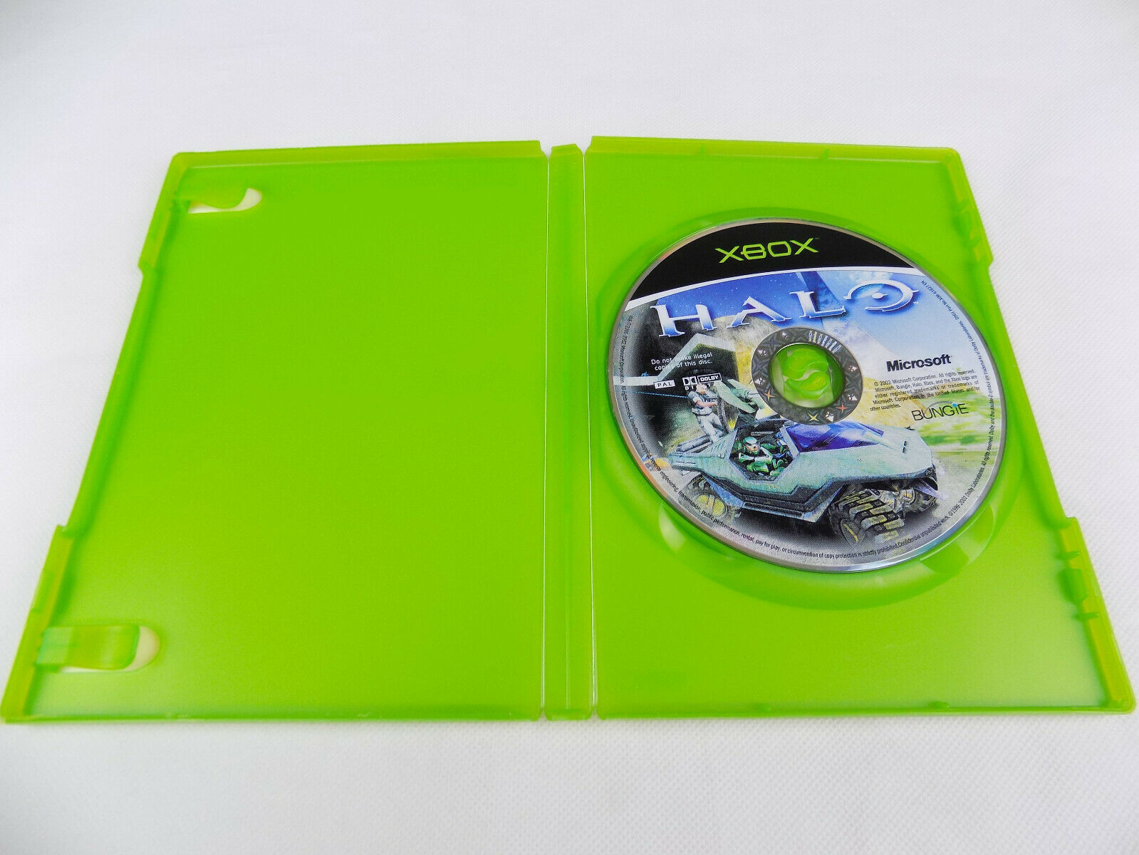 Mint Disc Xbox Original Halo 1 I First Combat Evolved – No Manual ...