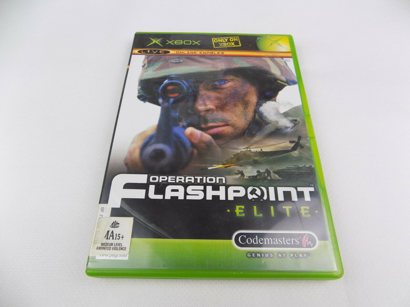 Mint Disc Xbox Original Operation Flashpoint Elite – Inc Manual ...