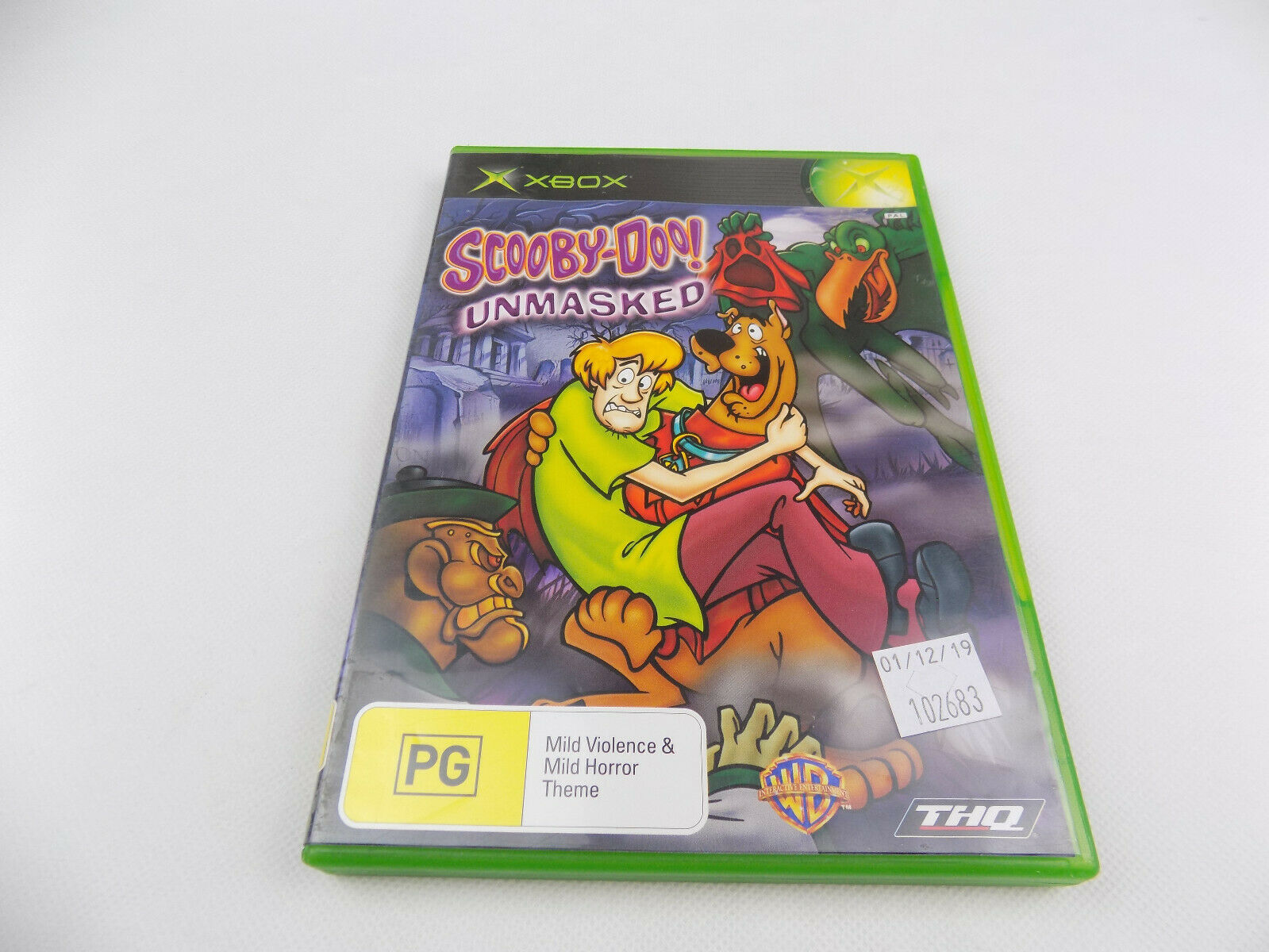 Mint Disc Xbox Original Scooby Doo Unmasked Scooby Doo Inc Manual Starboard Games 2219