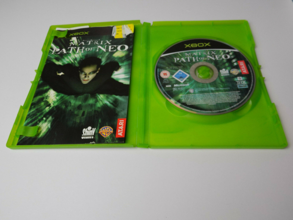 Mint Disc Xbox Original The Matrix Path Of Neo Inc Manual Starboard Games