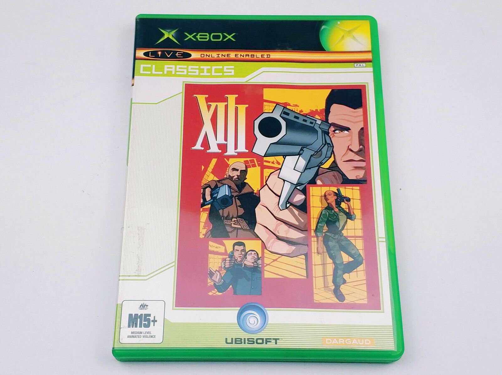 Mint Disc Xbox Original XIII Works on Xbox 360 - Inc Manual