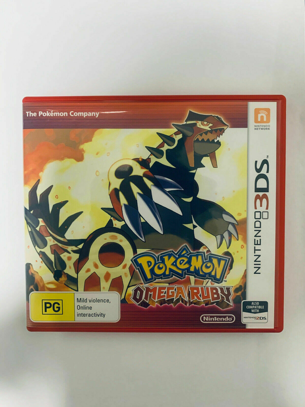 Like New Nintendo 3DS Pokemon Omega Ruby - Free Postage