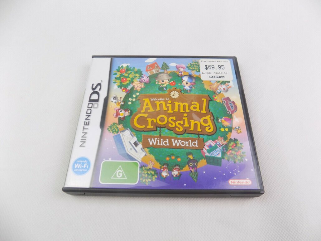 Like New Nintendo DS Animal Crossing Wild World - Inc Manual