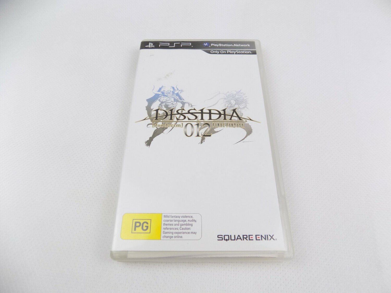 Playstation Portable PSP Dissidia 012 duodecim Final Fantasy AUS - Inc Manual
