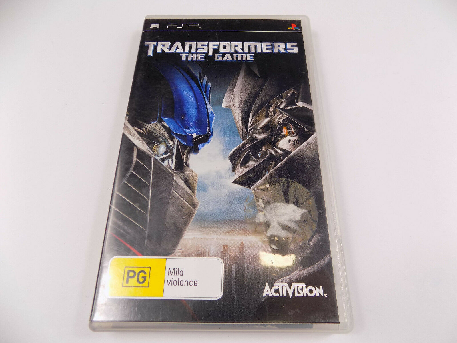 Playstation Portable PSP Transformers The Game - Inc Manual