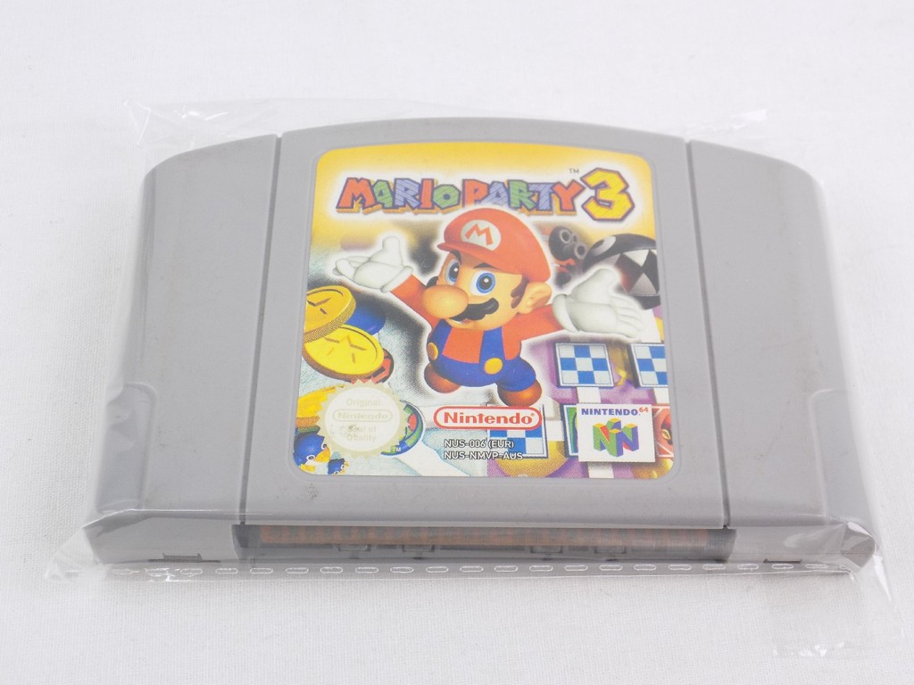 Nintendo 64 N64 Like New Mario Party 3 III – PAL – Grade A - Starboard ...