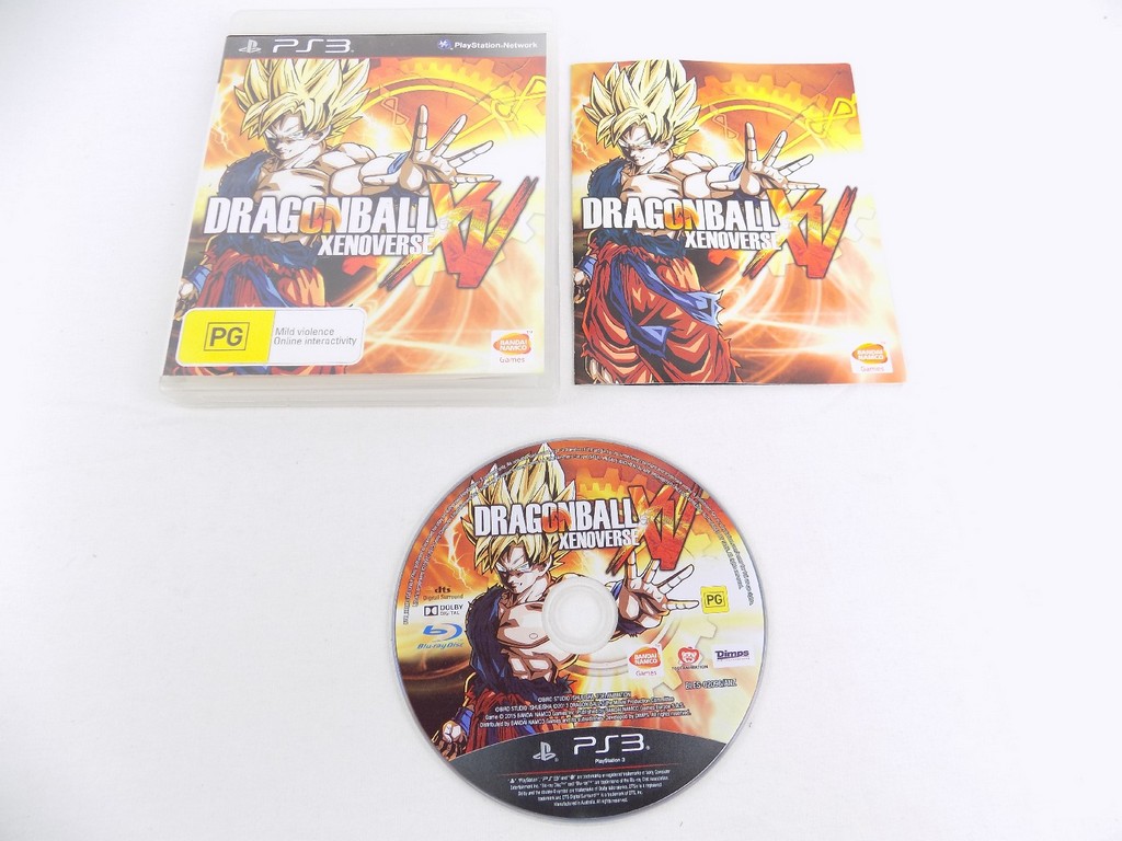 Mint Disc Playstation 3 Ps3 Dragon Ball Xenoverse XV Free Postage ...