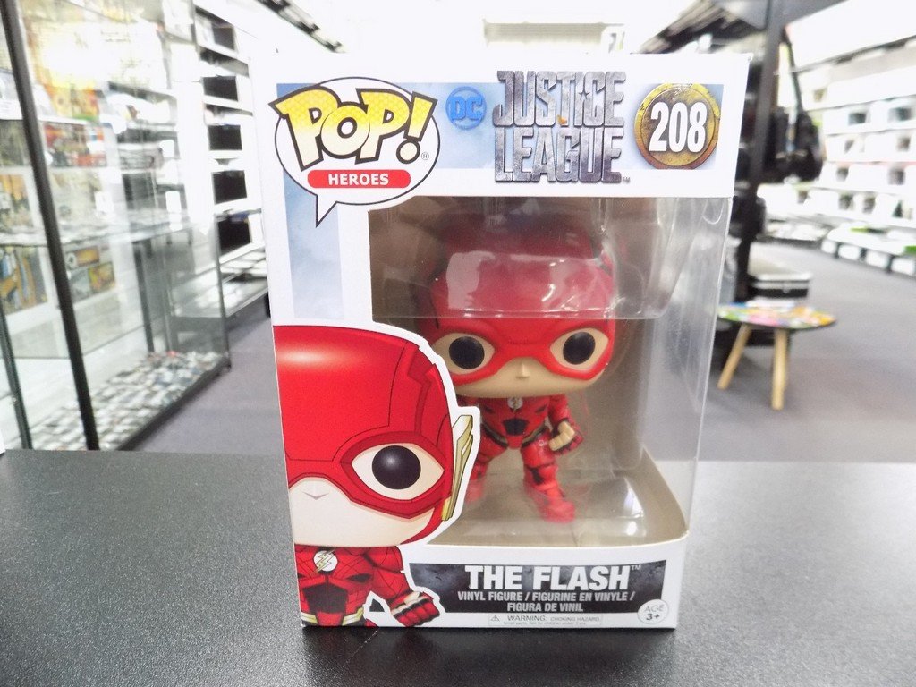 Brand New Funko Pop Justice League: The Flash 208 Vinyl Figure