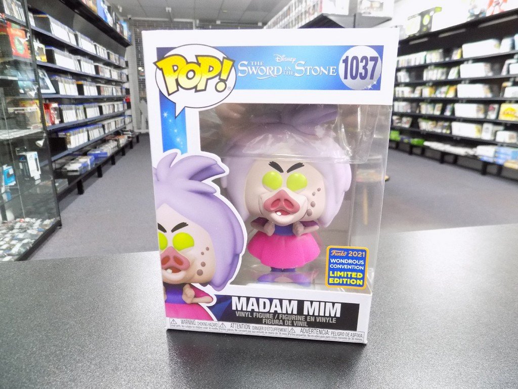 Brand New Funko Pop Sword in the Stone - Madam Mim 1037 Vinyl Figure