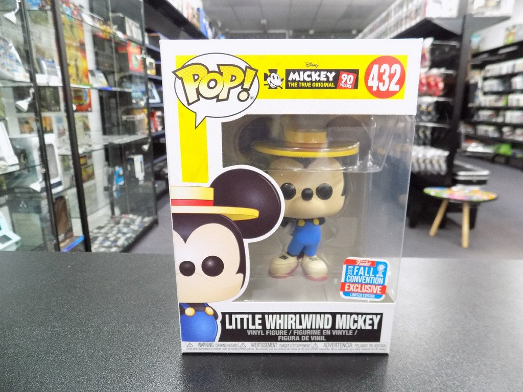 Brand New Funko Pop #432 Little Whirlwind Mickey Disney Vinyl Figure ...