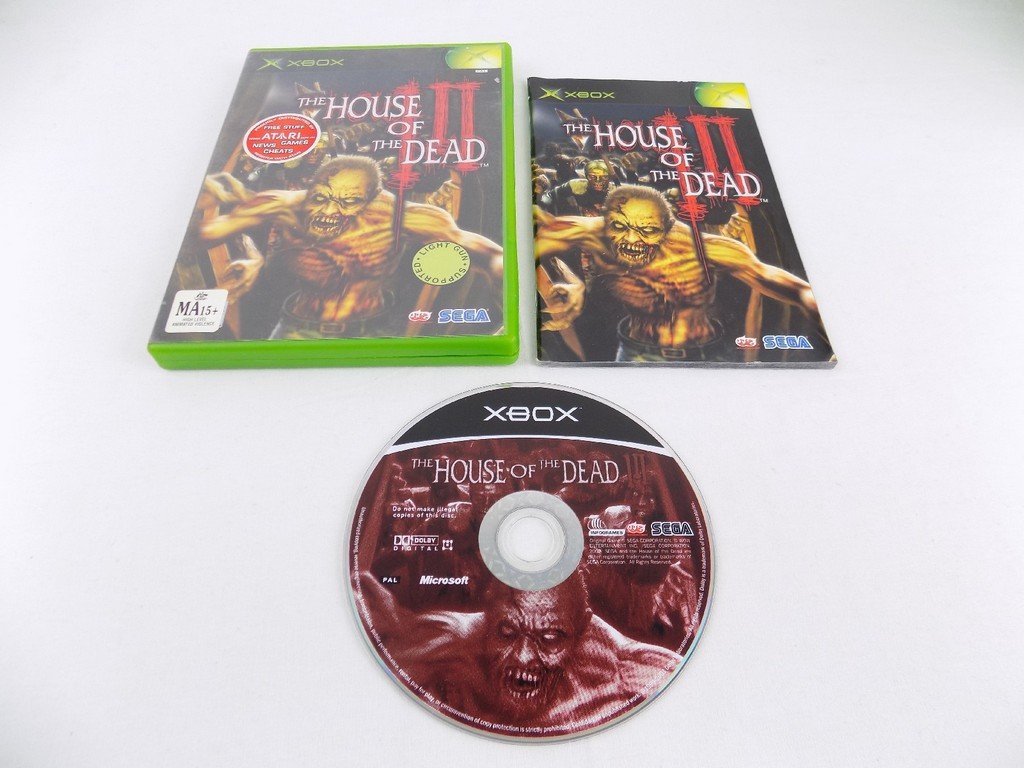 Mint Disc Xbox Original The House of The Dead III 3