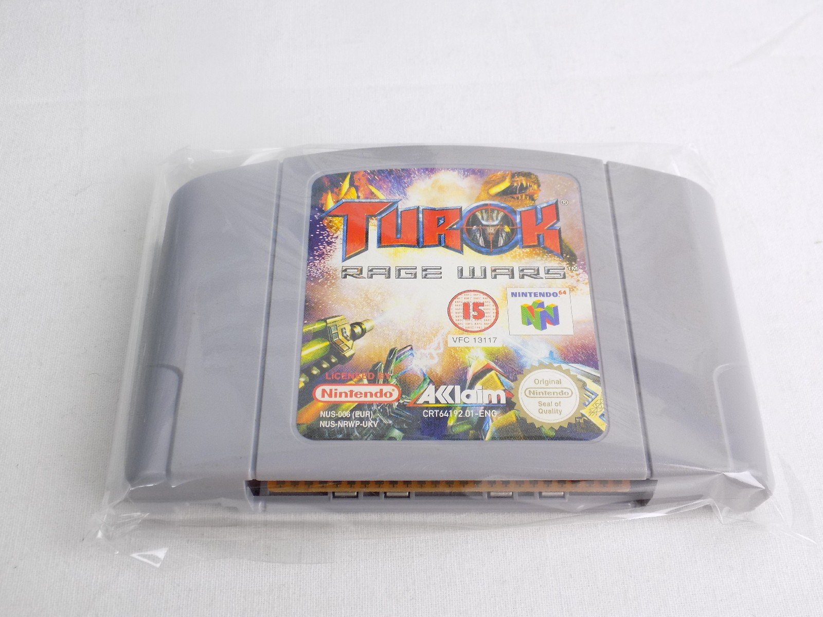 Nintendo 64 N64 Like New Turok Rage Wars - PAL - Grade A
