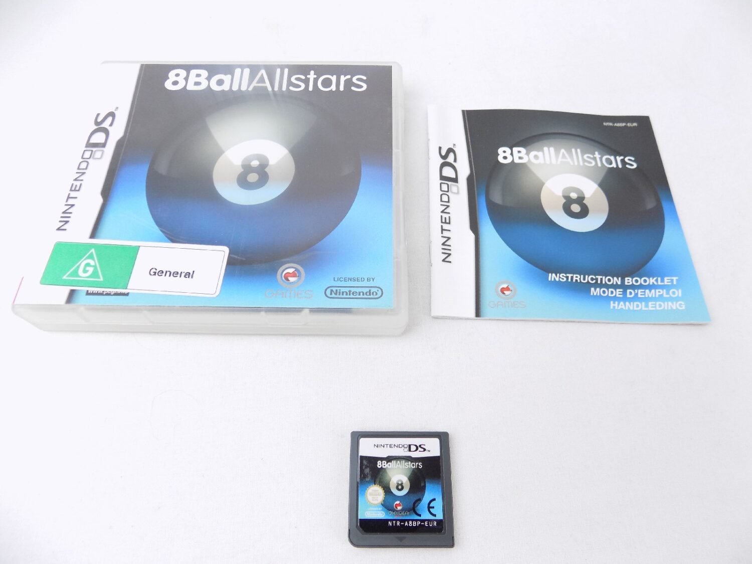 Like New Nintendo DS 8Ball Allstars 8 Ball All Stars