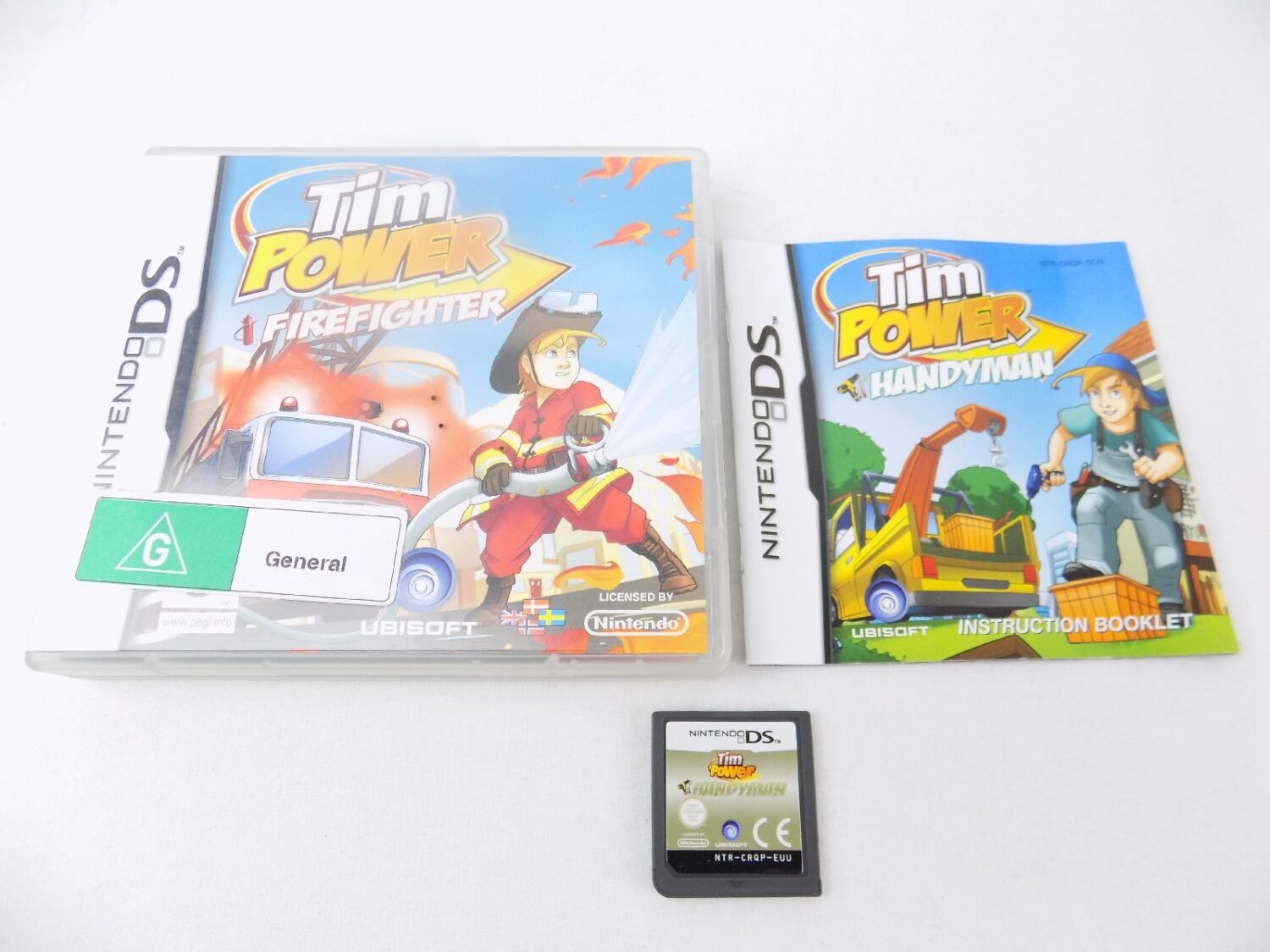 Like New Nintendo DS Tim Power: Firefighter