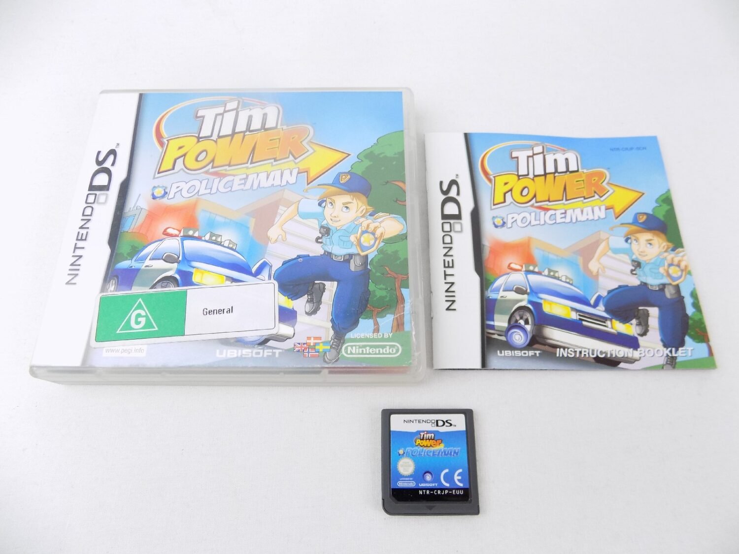 Like New Nintendo DS Tim Power Policeman