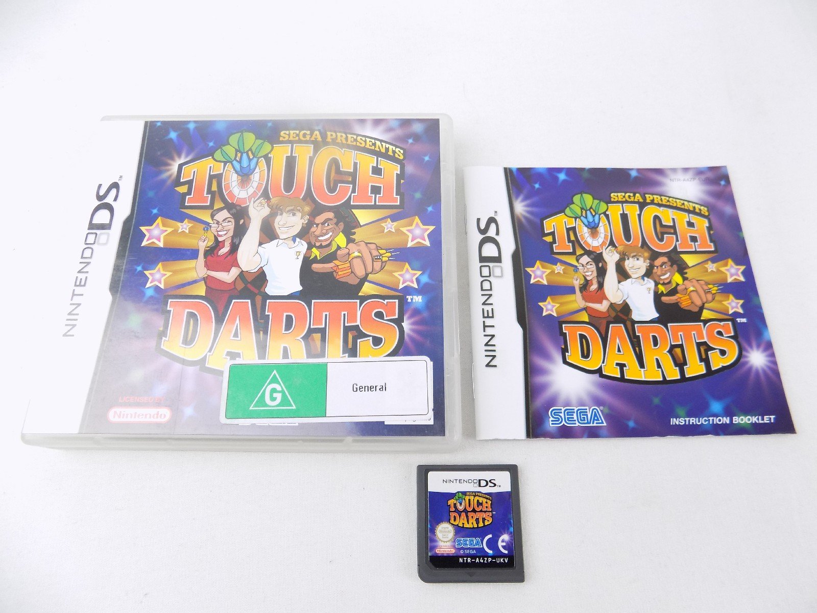 Like New Nintendo DS Sega Presents Touch Darts