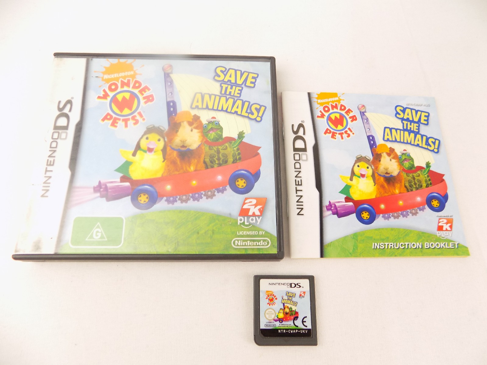 Like New Nintendo DS Wonder Pets Save the Animals Free Postage ...