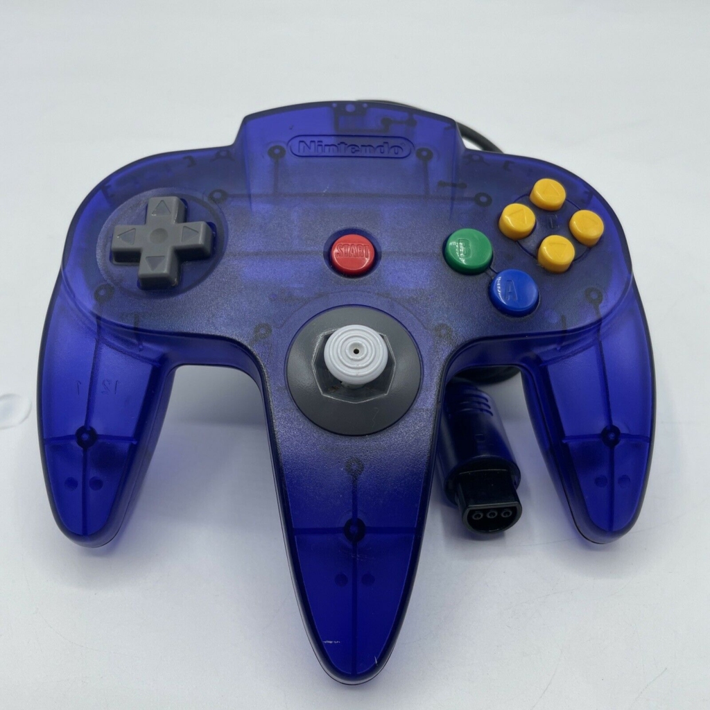 Like New Genuine Nintendo 64 Grape Purple N64 Controller – 9/10 ...