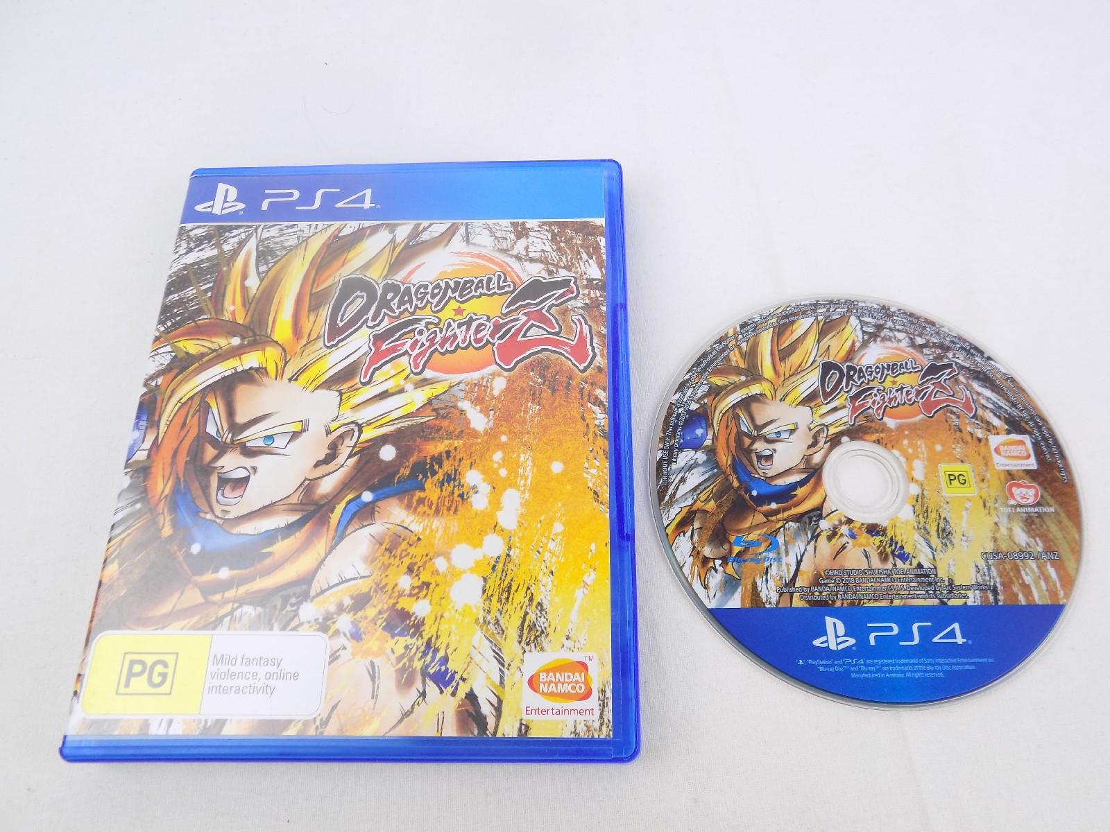 Mint Disc Playstation 4 Ps4 Dragon Ball FighterZ Free Postage ...