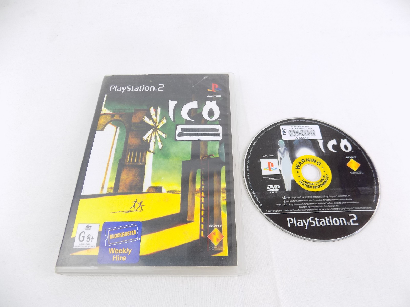 Mint Disc Playstation 2 Ps2 ICO - Ex Rental Free Postage