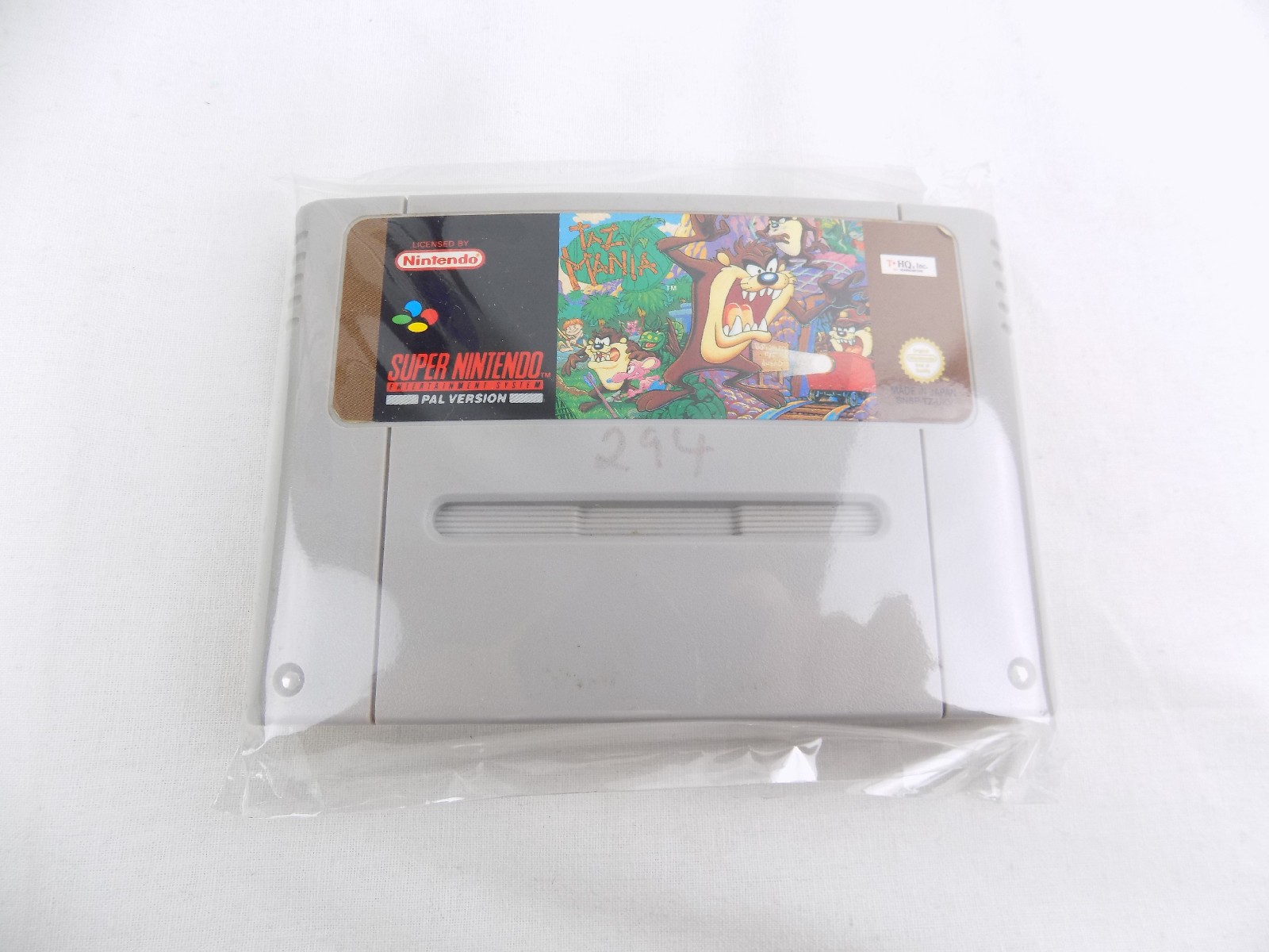 Snes Super Nintendo Like New Taz Mania Tazmania Taz-mania - Pal - Grade 