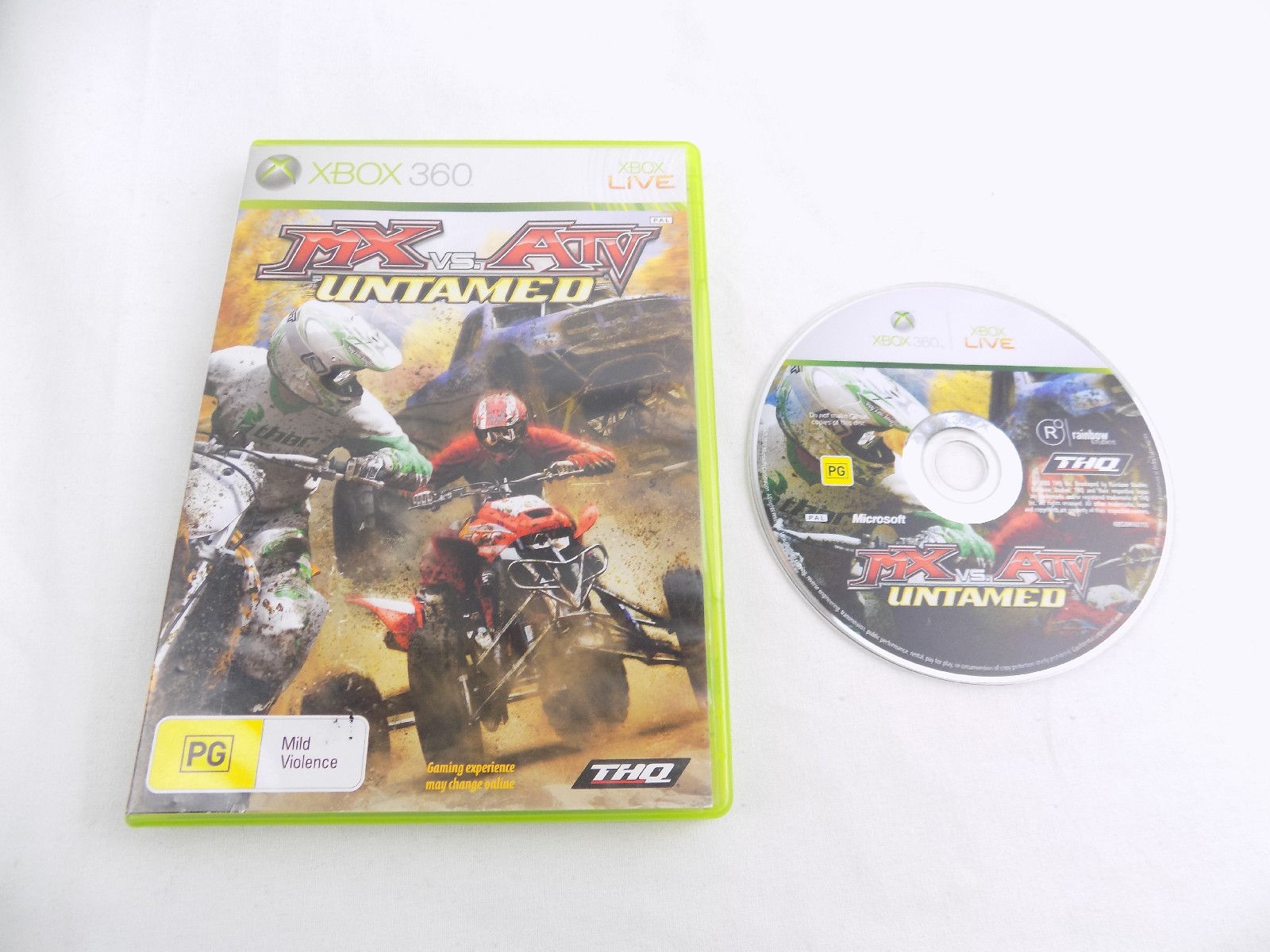 Mint Disc Xbox 360 MX vs ATV Untamed – No Manual Free Postage - Starboard  Games