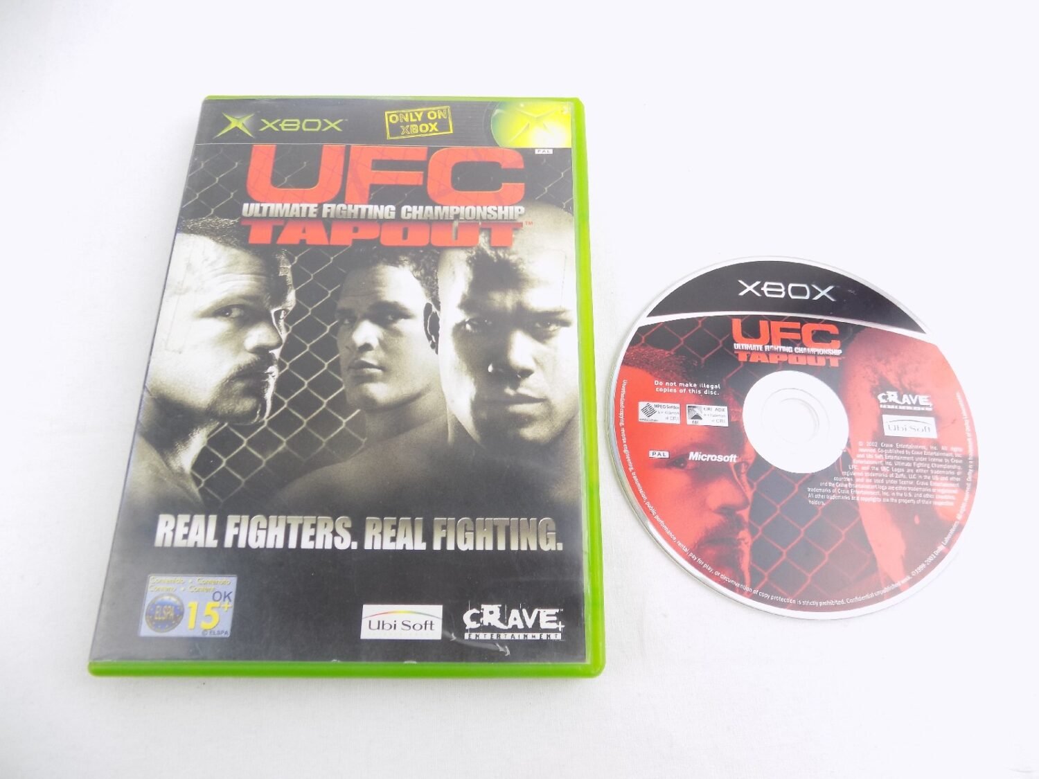 Mint Disc Xbox Original UFC Tapout - No Manual