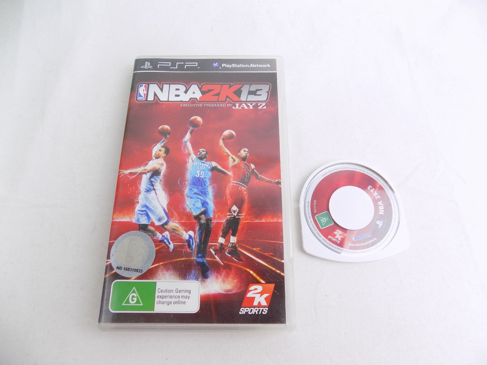 Playstation Portable PSP NBA 2k13 2013 - Inc Manual