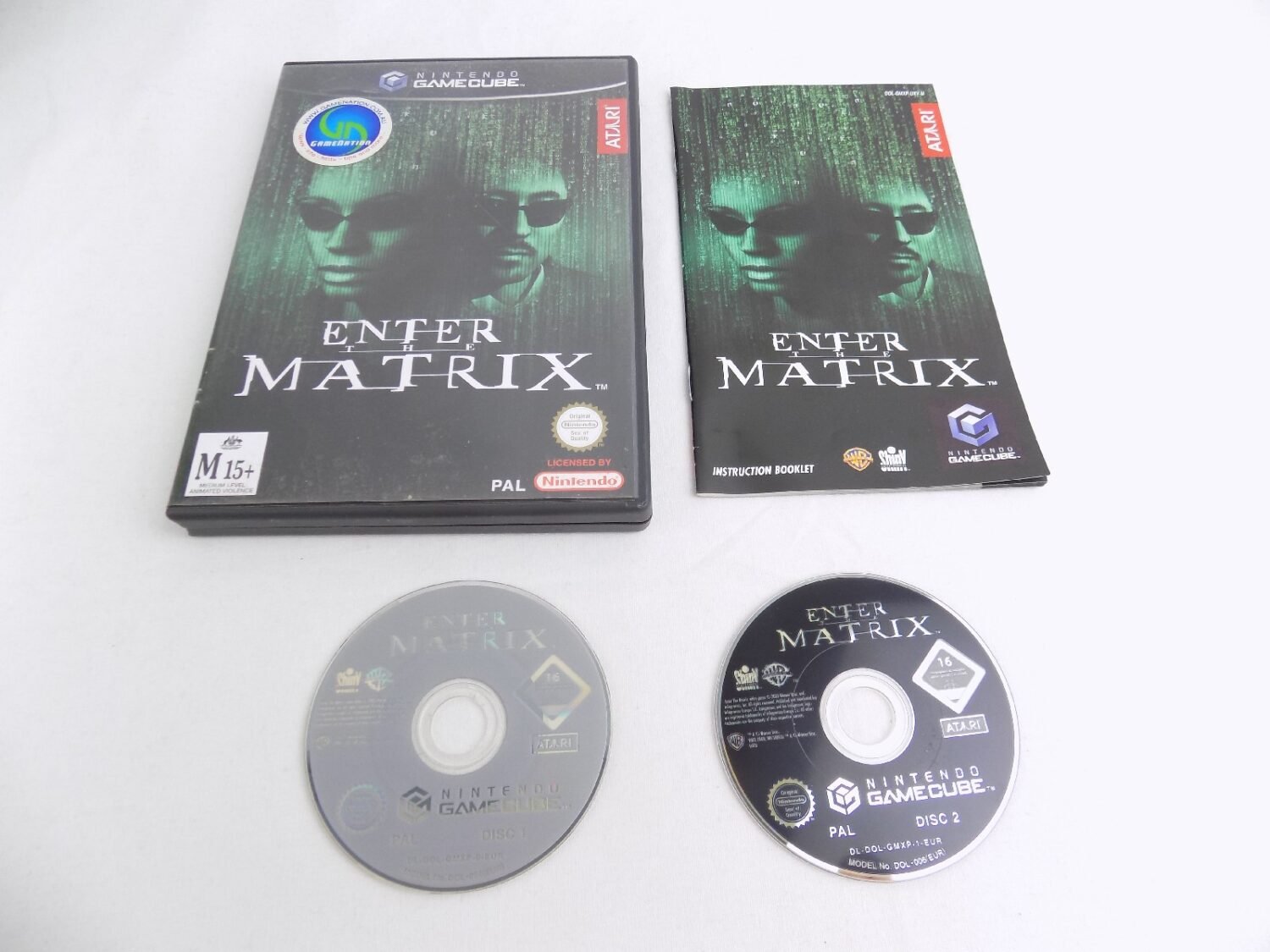 Mint Disc Nintendo Gamecube Enter The Matrix - Inc Manual Free Postage