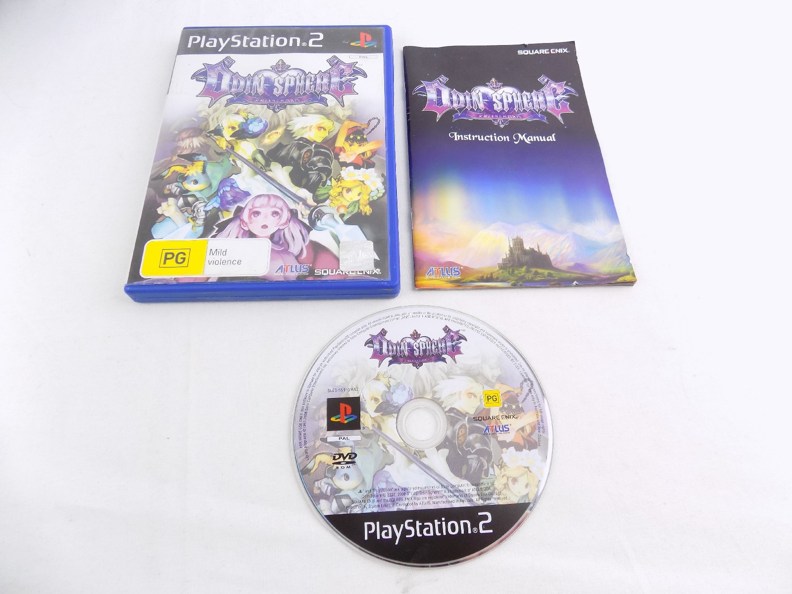 Mint Disc Playstation 2 Ps2 Odin Sphere – Inc Manual Free Postage ...