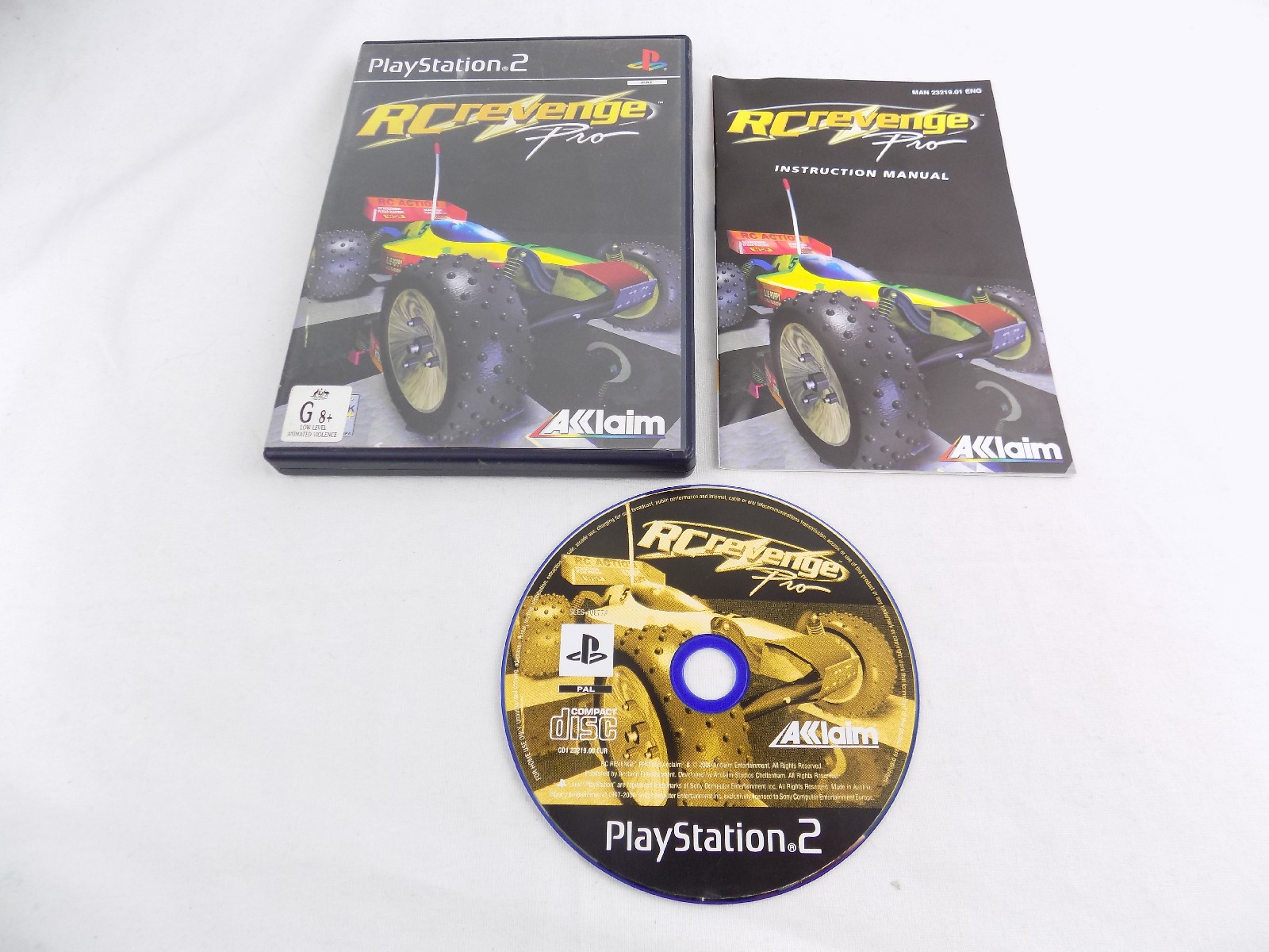 Mint Disc Playstation 2 Ps2 RC Revenge Pro - Inc Manual Free Postage ...