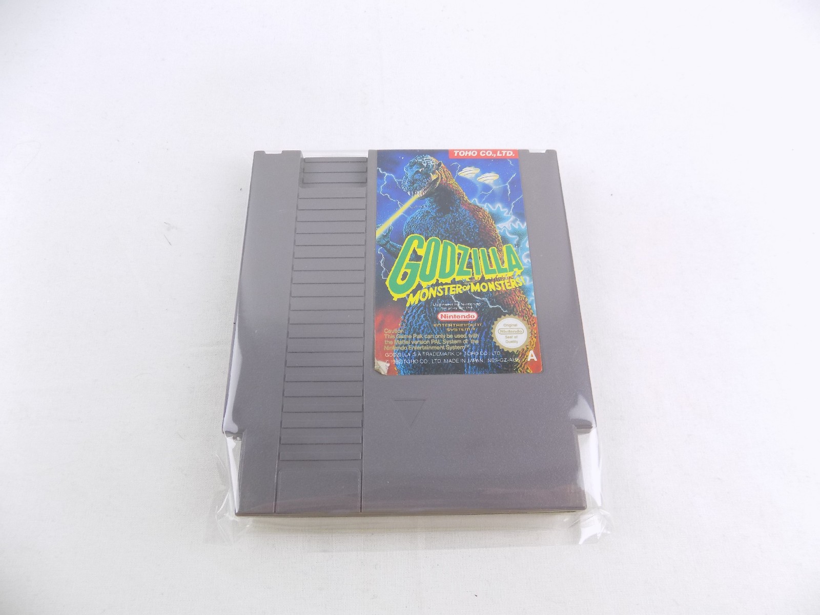 Nintendo NES Like New Godzilla – PAL – Grade A - Starboard Games