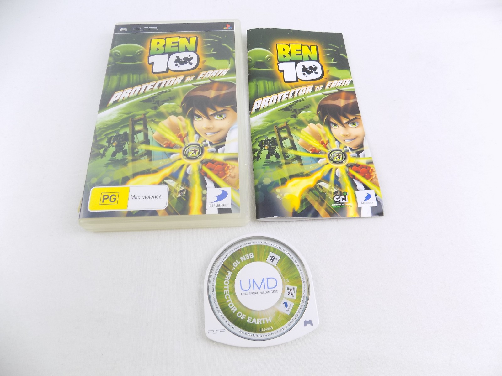 Playstation Portable PSP Ben 10 Protector of Earth – Inc Manual Free  Postage - Starboard Games