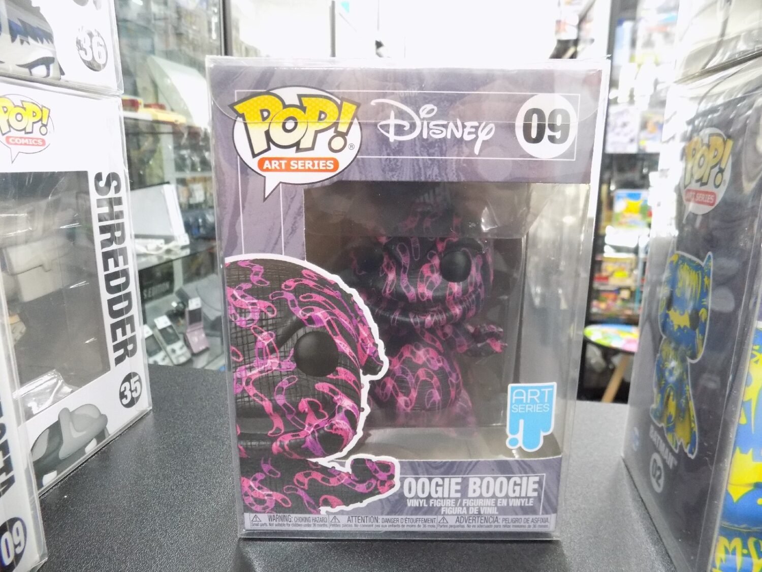 Brand New Funko Pop Art Series Oogie Boogie 09 Vinyl Figure