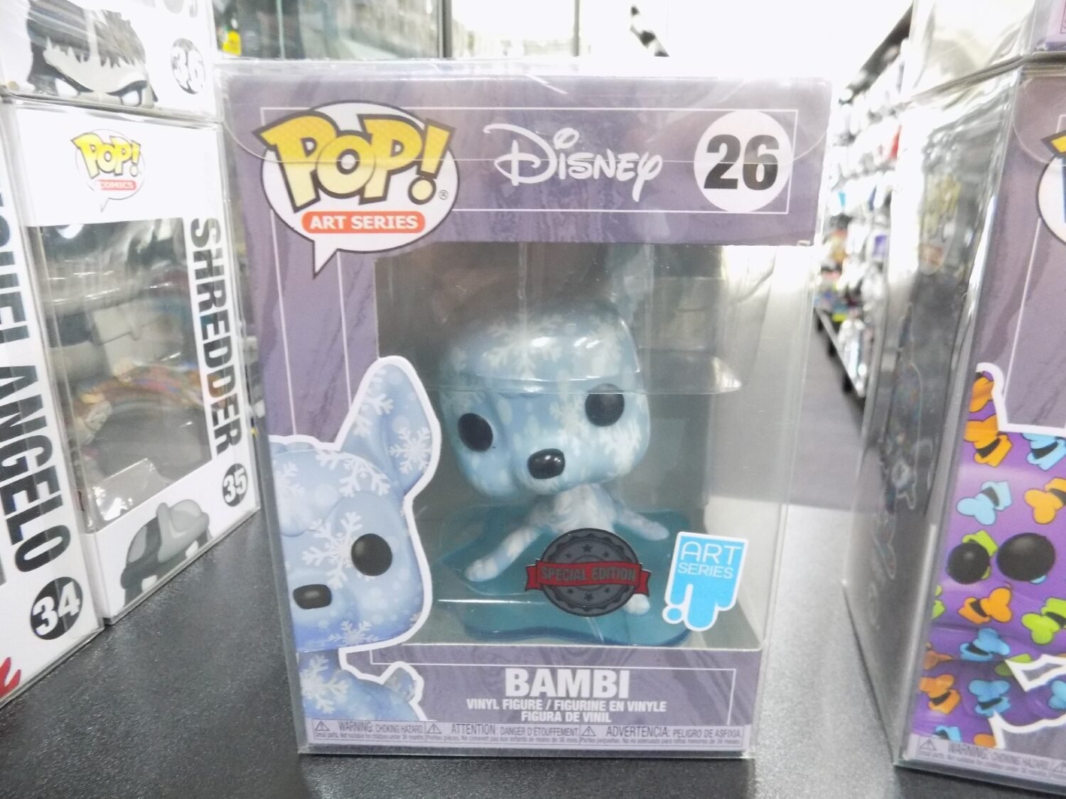 Brand New Funko Pop Art Series Disney Bambi 26 Vinyl Figure