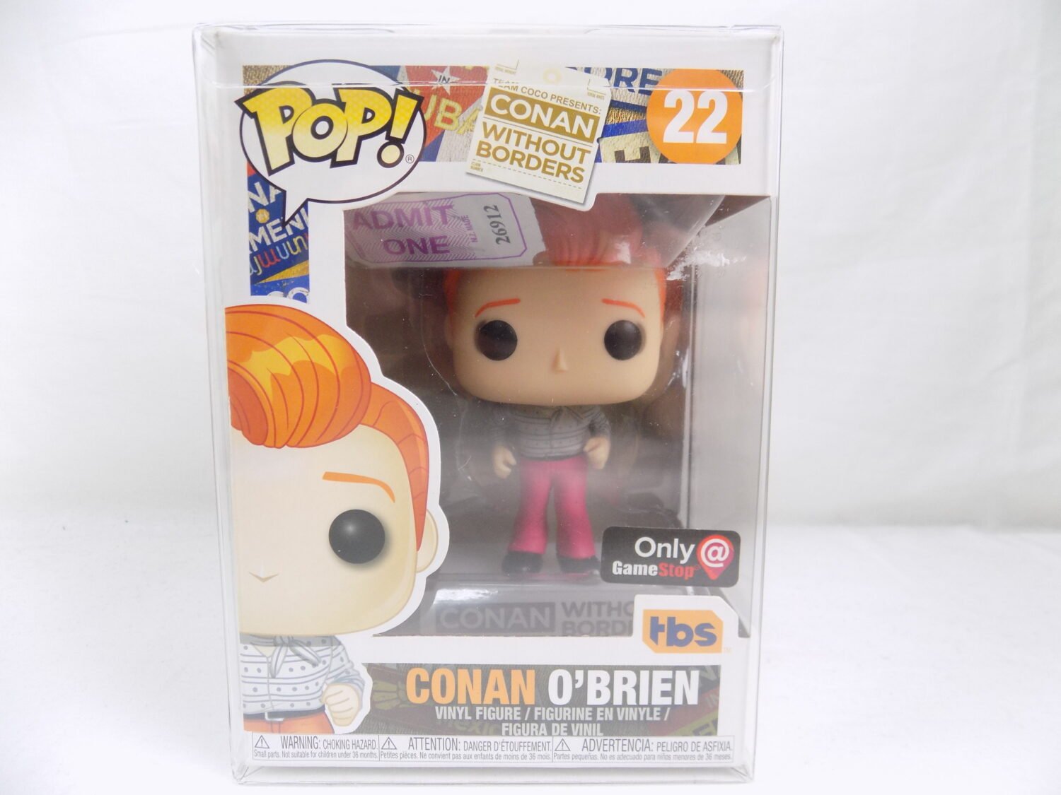 Brand New Funko Pop K-Pop Conan O'Brien 22 Conan Without Borders Vinyl Figure