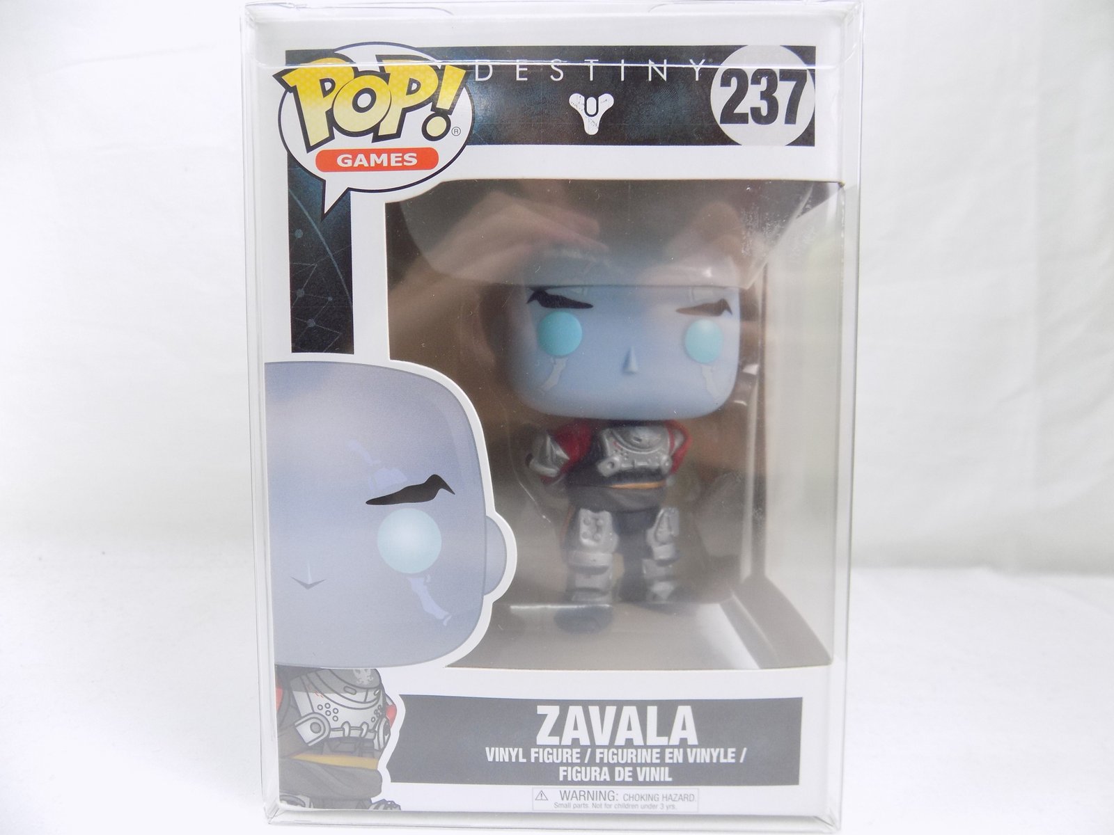 Brand New Funko Pop Zavala 237 Destiny Vinyl Figure