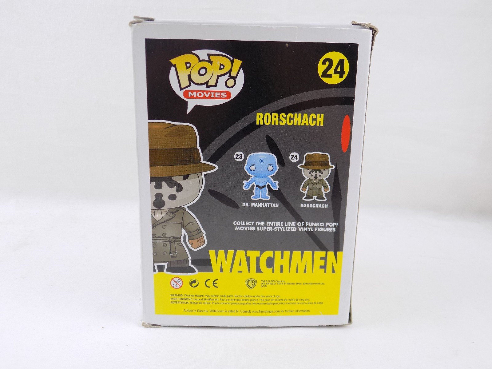 Funko Pop Rorschach 24 DC Watchmen Vinyl Figure - Starboard Games